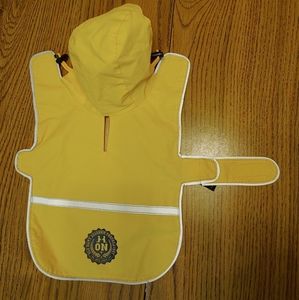 Old Navy reflective dog raincoat